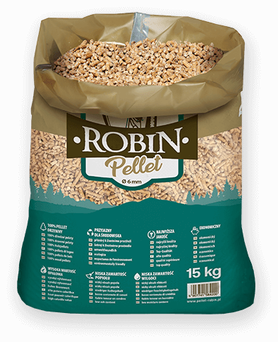 worek pelletu opałowego Robin do kupienia w Rajgrodzie lub sklepie internetowym